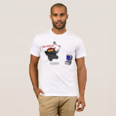 Ninjaneer gegen blockierenden Fehler T-Shirt (Vorne ganz)