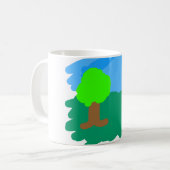 Ninjapaint.com-Tassen-Schablone Kaffeetasse (Vorderseite Links)