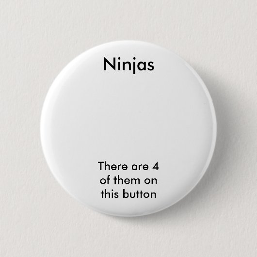 Ninjas Button (Vorderseite)