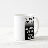 Ninjas Funny Mug Spaß verstecken Kaffeetasse (VorderseiteRechts)