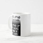 Ninjas Funny Mug Spaß verstecken Kaffeetasse (Vorderseite Links)