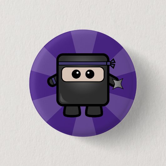 Ninjas gegen Piraten Button (Vorderseite)