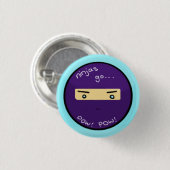 Ninjas gehen… KRIEGSGEFANGEN Button (Vorne & Hinten)