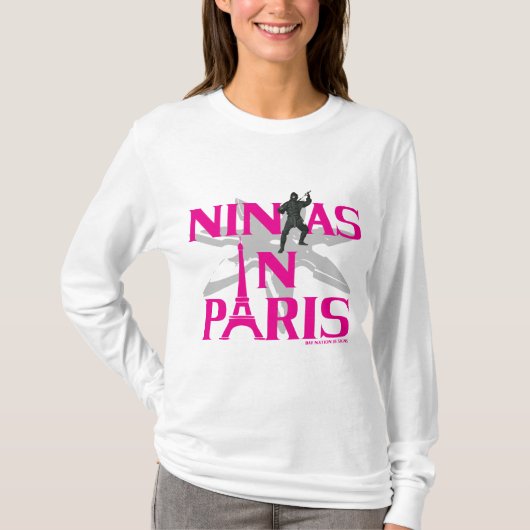 Ninjas in Paris T-Shirt (Vorderseite)