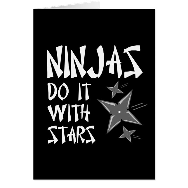 Ninjas machen es mit Sternen (Vorne)