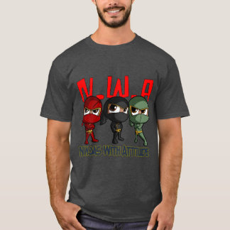 Ninjas mit Attitude-T - Shirt