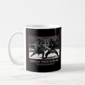 Ninjas mit Gitarren Kaffeetasse (Links)