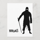 Ninjas Postkarte (Vorderseite)