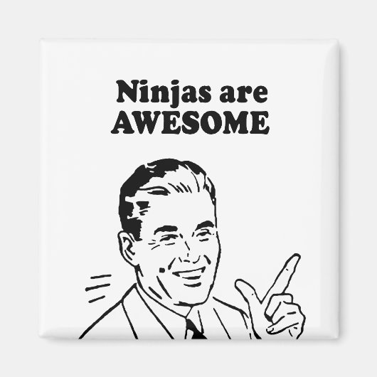 NINJAS SIND DER HAMMER MAGNET (Vorne)