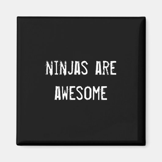 Ninjas sind phantastisch magnet (Vorne)