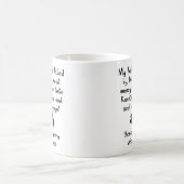 Ninjas tötete meinen Vater Funny Mug Spaß Kaffeetasse (Mittel)