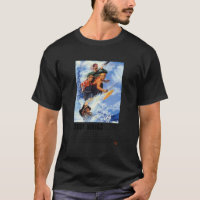 Ninjas Who Surf Poster