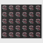 Ninjava Funny Ninja Java Kaffee Pub Dark BG Geschenkpapier (Flach)