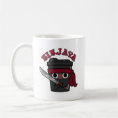 Ninjava Funny Ninja Java Kaffee Pub Kaffeetasse (Links)