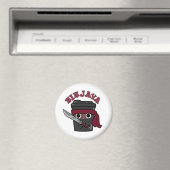 Ninjava Funny Ninja Java Kaffee Pub Magnet (In Situ (Geschirrspüler))