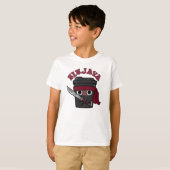 Ninjava Funny Ninja Java Kaffee Pub T-Shirt (Vorne ganz)