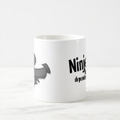 Ninject Fliegen-Tritt-Tasse Kaffeetasse (Mittel)