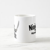 Ninject in die Seite gestemmte Tasse (Mittel)