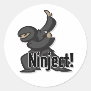 Ninject Shuriken Aufkleber