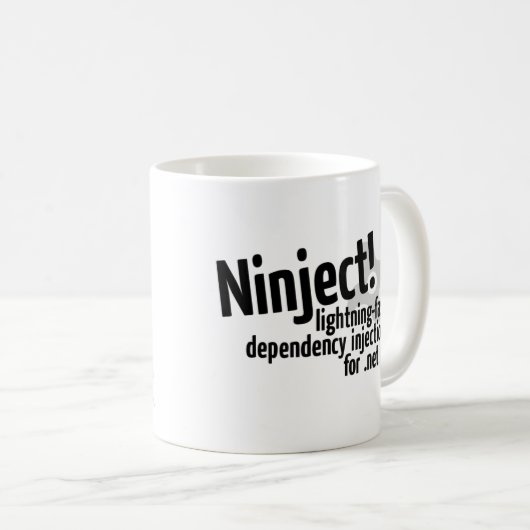 Ninject Shuriken Tasse (VorderseiteRechts)