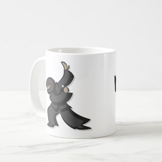 Ninject Shuriken Tasse (Vorderseite Links)