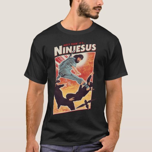 Ninjesus T-Shirt (Vorderseite)