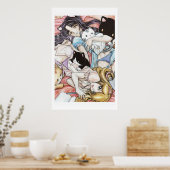 Ninji & Momo Poster (Küche)