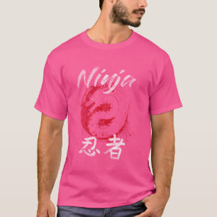 Ninjutsu Bujinkan Dragon Symbol ninja Dojo Ausbild T-Shirt