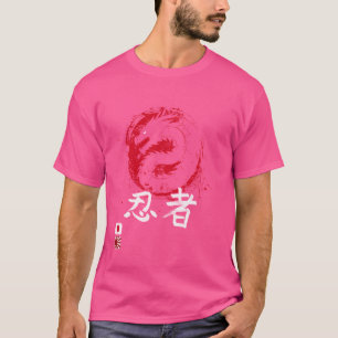 Ninjutsu Bujinkan Dragon Symbol ninja Dojo Ausbild T-Shirt