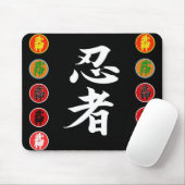 Ninjutsu Mousepad (Mit Mouse)