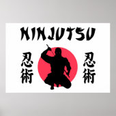 Ninjutsu Rising Sun Poster (Vorne)