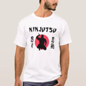 Ninjutsu Rising Sun T-Shirt (Vorderseite)