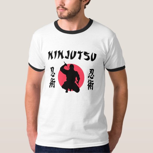 Ninjutsu Rising Sun T - Shirt (Vorderseite)