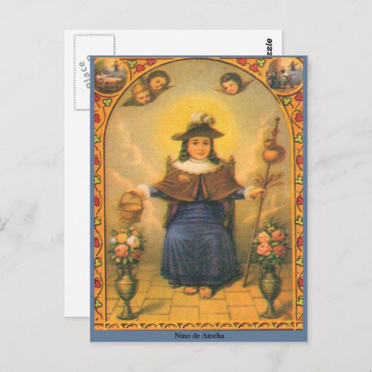 Nino de Atocha Postkarte (Vorne/Hinten)