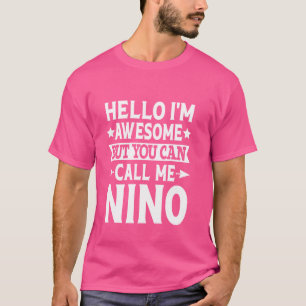 Nino Familienname Nino Familienteam Nachname Ni T-Shirt