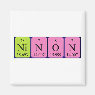 Ninon Periodenmagnet Magnet