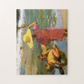 Ninos A La Orilla del Mar von Joaquin Sorolla Puzzle (Vertikal)