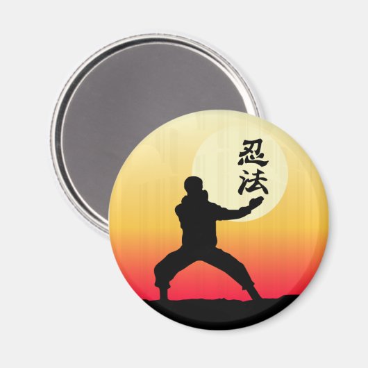 Ninpo Magnet (Vorderseite/Rückseite)