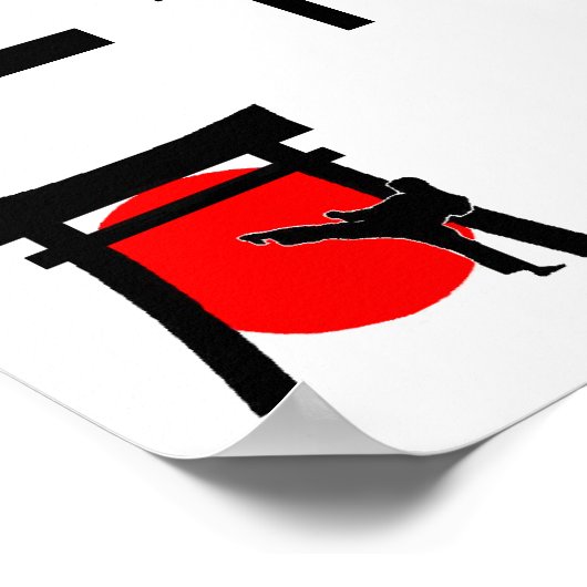 Nintaidoposter Poster (Ecke)