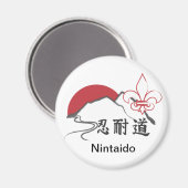 Nintaidrundmagnet Magnet (Vorderseite/Rückseite)