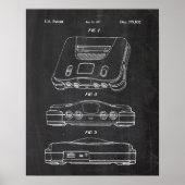 Nintendo 64 Patent Poster (Vorne)