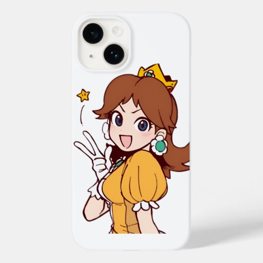Nintendo Princess iPhone Case - Stilvoll & geschüt (Rückseite)