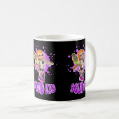 Nintendo Splatoon Tintenfisch Kid Pink Platsch Gra Kaffeetasse (VorderseiteRechts)
