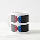 Nintendo Switch Kaffeetasse (Vorderseite Links)