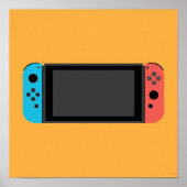 Nintendo Switch(Neon Blue/Red) Poster (Vorne)