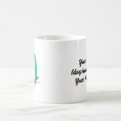 Ninth 9 Year Anniversary with Personalization Kaffeetasse (Mittel)