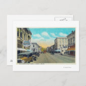 Ninth Street View der Willamette Street Postkarte (Vorne/Hinten)