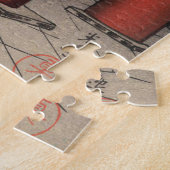 Nio Gate at Asakusa Temple by Tsuchiya Koitsu Puzzle (Seite)