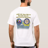 NIOC MD-Koalition der Seeleute T-Shirt (Rückseite)