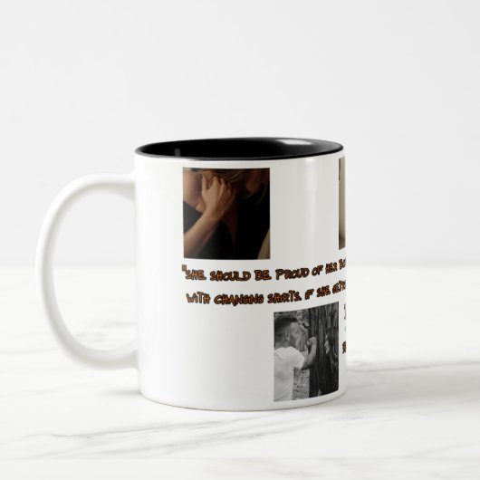 Nip Sip - Hunter Holmes CoC - Zwei Ton-Tasse Zweifarbige Tasse (Links)
